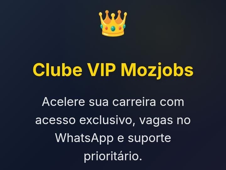 Clube VIP Mozjobs – A Escolha Inteligente para Quem Quer Resultados Reais no Mercado de Trabalho